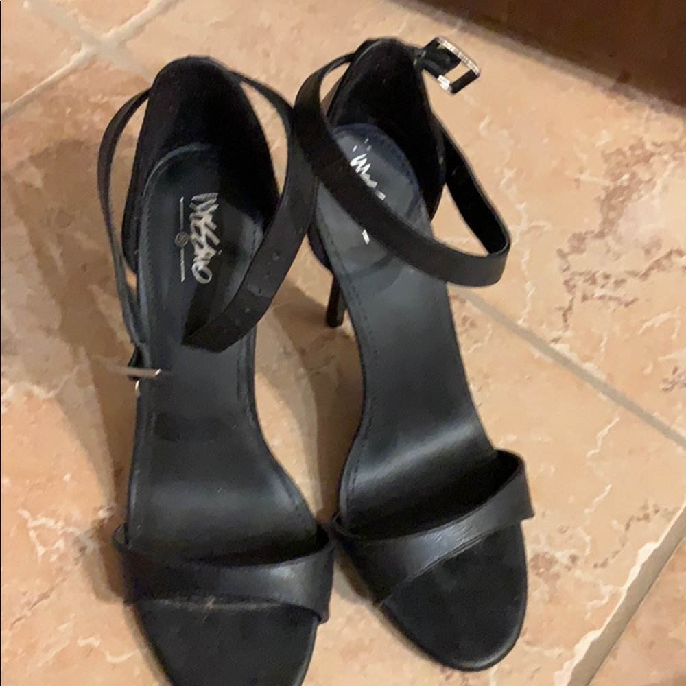 Black high heels